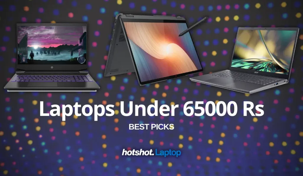 Best Laptops Under 65000 Rs - Featured Image