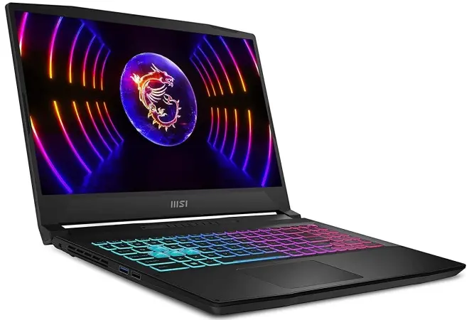 MSI Katana 15 - Most value for money gaming laptop under 1.5 lakh