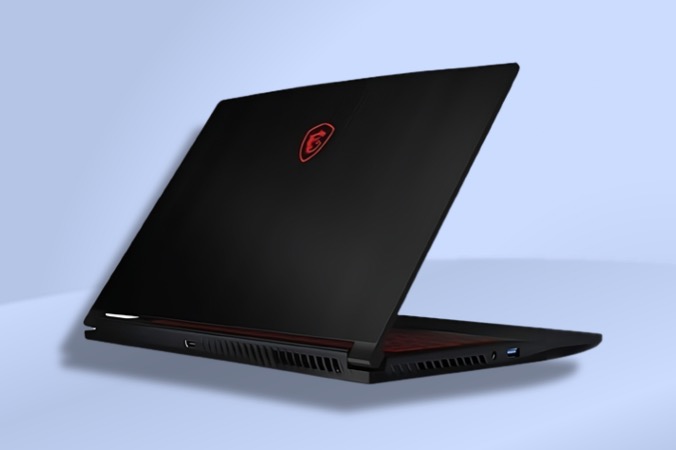 MSI GF63 - best gaming laptop under 45000 Rs